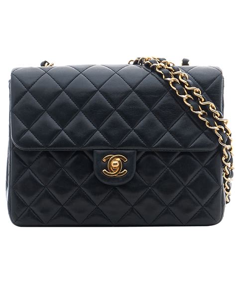 chanel black shoulder bags|chanel black quilted flap bag.